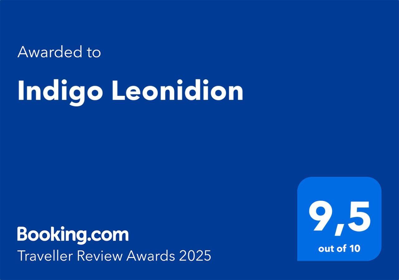 Апартаменты Indigo Leonidion Экстерьер фото